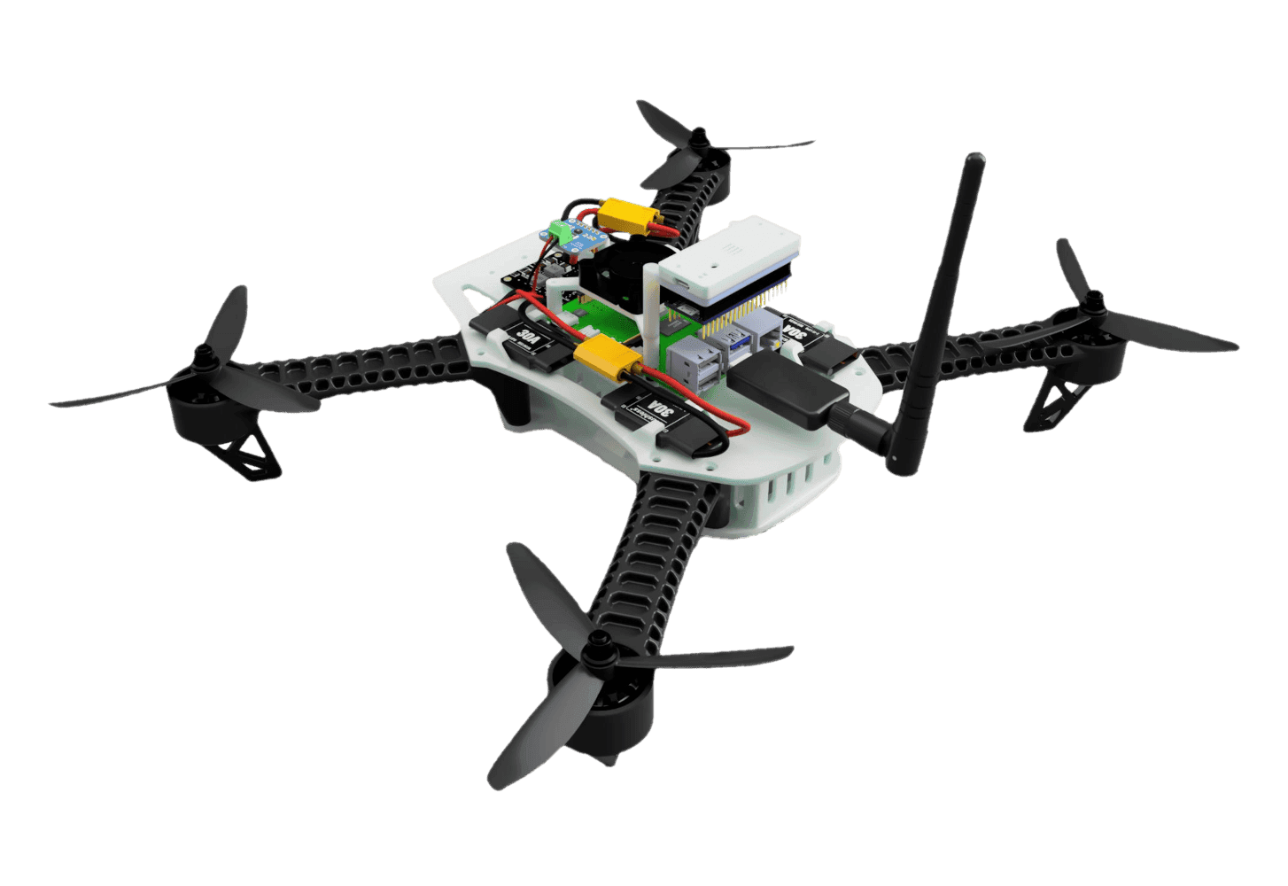 Custom Quadcopter Drone — Design, Electronics & Flight Controller